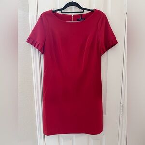 Tommy Hilfiger Red Sheath Dress